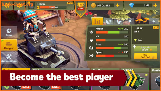 Zoo War: Tanked Guns 3v3 screenshot