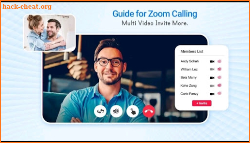 Zoom Online Meeting and Video conference guide screenshot