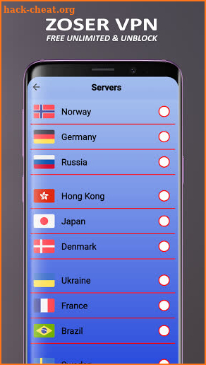 Zoser VPN - Free Unlimited & Unblock screenshot