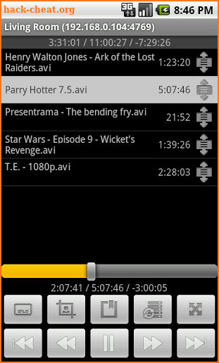 ZPRemote (Zoom Player Remote) screenshot