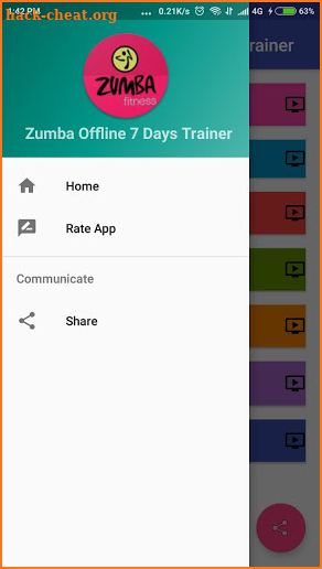 Zumba Offline 7 Days Trainer screenshot