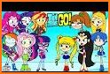 Teen Coloring Book Titans Go Go Go related image