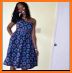 Ankara Royal Blue Dresses related image