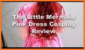 Princess Ariel Pink Dress Mermaid related image