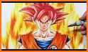 Draw Goku Super Saiyan - Steps by Steps related image