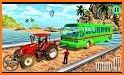 Chained Tractor Towing - Bus Pull Simulator related image