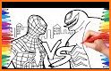 Spidey Superhero Coloring Pages related image