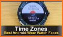 World Time Zone Watch Face 051 related image