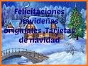 Tarjeta de Navidad con Felicitaciones related image