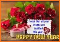 Happy New Year Greetings Wishes  & GIF Wishes related image