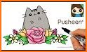 how to draw cute pusheen cat toy related image