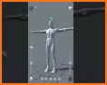 Action Anatomy - 3D anatomy pose app for artists related image