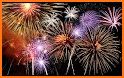 Animated Fireworks Background related image