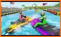 Jet Ski Boat Racing stunts: Top Speed boat Games related image