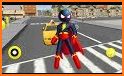 SuperHero stickman Rope Hero Gangstar Crime related image