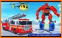 Firefighter Robot Transforming Truck Robot Games related image