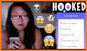 Scary Chat Stories - Hooked on Texts related image