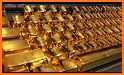 Black and Golden Keys Keyboard Theme related image