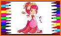 Princess Coloring Book  : Kids & Girls related image