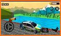 Super Hero Mountain Climb: Stunt Car Racing Games related image