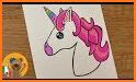 Unicornios para colorear y pintar related image