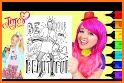 Jojo a Siwa Coloring Book related image