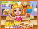 Lunch Food maker Sandwich Cooking games related image