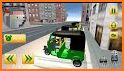 US City Auto Rickshaw: Modern Tuk Tuk Games 2020 related image