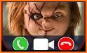 fake call chucky prank related image