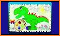 Dino Paint: Jurassic period related image