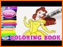 Beauty Coloring Book 3 related image