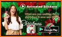 Funny Santa Claus Stickers WAStickerApps related image