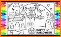 Halloween Coloring Book related image