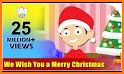 Cartoon Happy Merry Christmas Theme related image