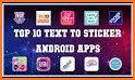 Text Sticker Maker Stikers related image