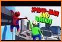 Spider vs Baldi & Neighbor Fall basic Flat related image