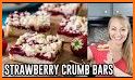 Strawberry Crumble Bars related image