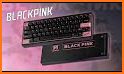 Pink Kpop Girl Keyboard Background related image