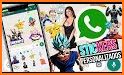 Stickers grátis YouTubers - WAStickerApps related image