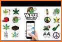 Rasta Weed Keyboard Theme related image