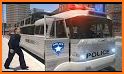 Police bus prison transport 3D related image