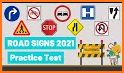 Road Signs Test 2021 Unites States Premium related image