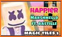 Happier - Marshmello Piano Dot Magic related image