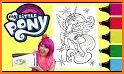 Unicorn Coloring Pages – Pony Coloring Book related image