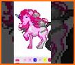 Pixel.Unicorn -  Free Number Sandbox Coloring 2018 related image