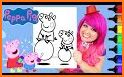 Coloring Pepa Pig for fans related image