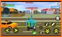 Excavator Robot Car Game: Elephant Robot Games related image