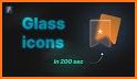 Colorful Glass Pix UI Icon Pack Paid related image