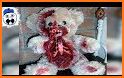 Creepy Teddy Bear Keyboard Background related image