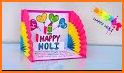 Happy Holi Photo Frame Cards related image